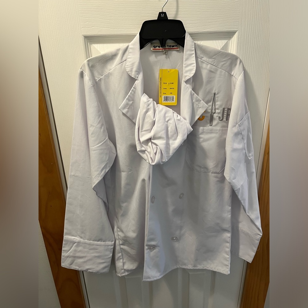 Junior Chef jacket & hat set